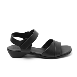 YOMI Lia | Giày Sandal Nữ Đế Thấp 3 Phân Quai Gấp