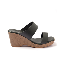 Guốc Đế Xuồng Vân Gỗ Hai Quai Ngang