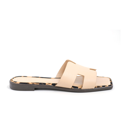 Dép Bệt Chữ H Vân Da