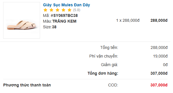 Thông tin và đánh giá sản phẩm